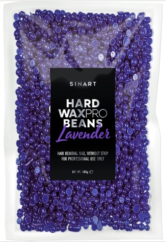 Sinart HARD WAXPRO BEANS LAVANDER віск для депіляції 500г